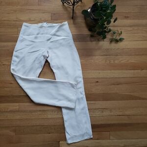 Ralph Lauren Black Label Cream Silk Trouser Vintage 90's Old Money